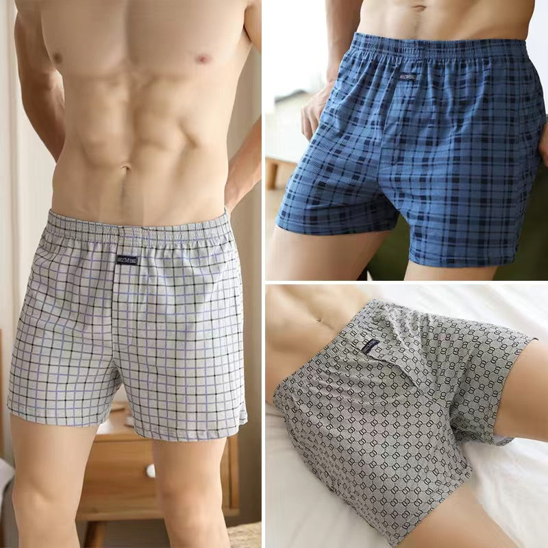 Men's Pure Cotton Boxer Shorts