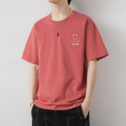 Men's Pure Cotton Short Sleeve T-Shirt