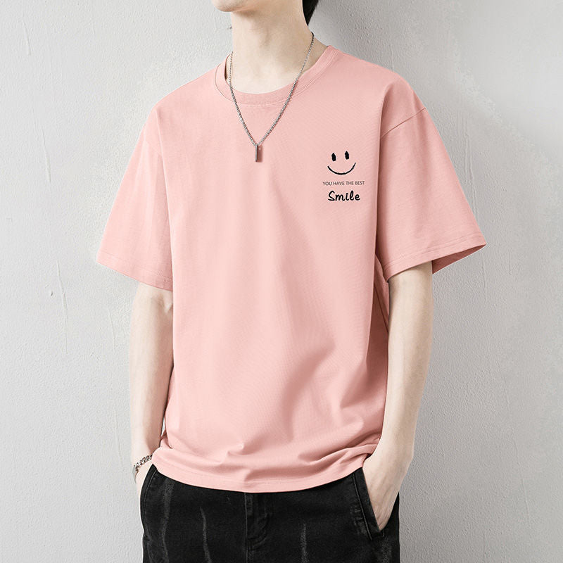 Men's Pure Cotton Short Sleeve T-Shirt