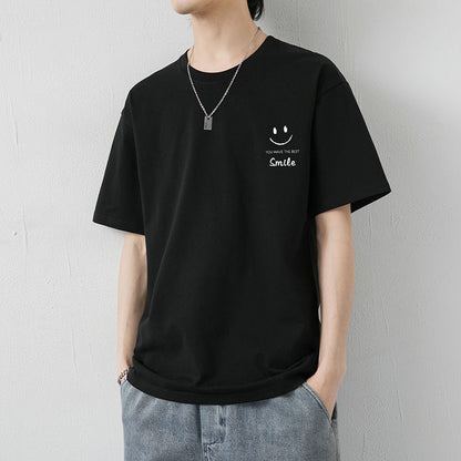 Men's Pure Cotton Short Sleeve T-Shirt