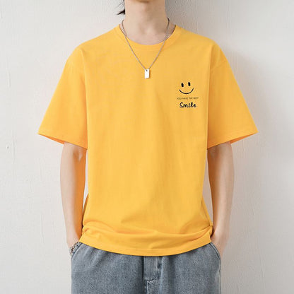 Men's Pure Cotton Short Sleeve T-Shirt