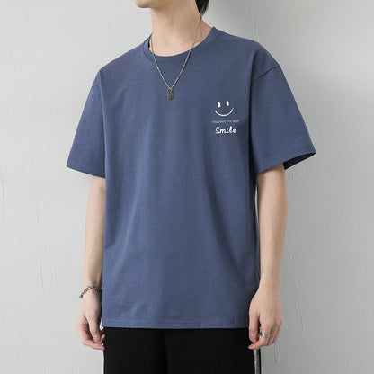Men's Pure Cotton Short Sleeve T-Shirt