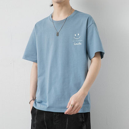Men's Pure Cotton Short Sleeve T-Shirt