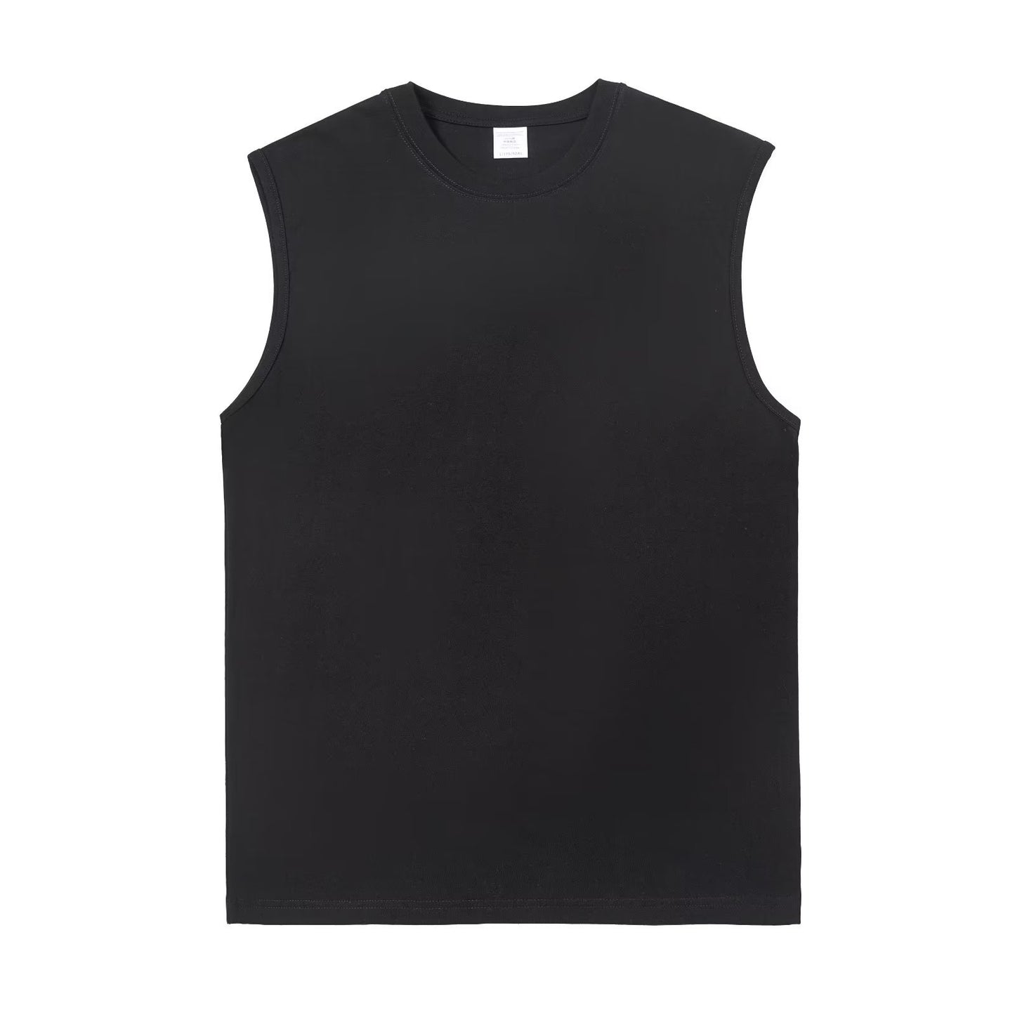 Men's Pure Cotton Sleeveless Vest for Summer Loose Fit Sports Wear