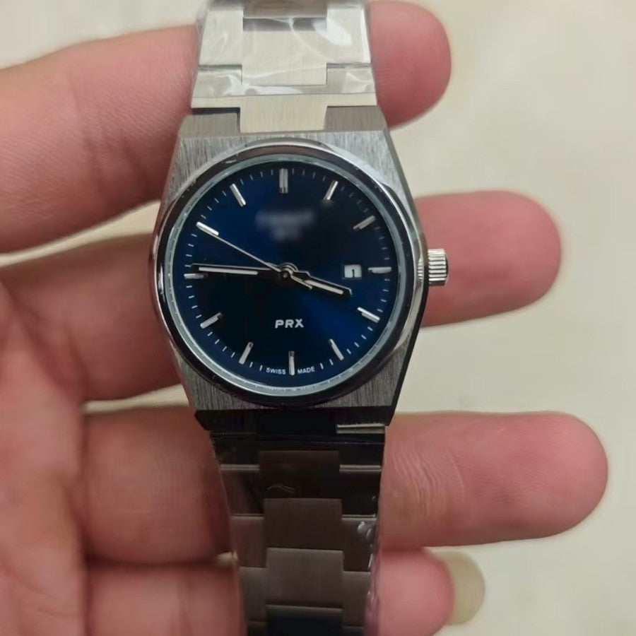 Men's Quartz Watch with Calendar and Alloy Case