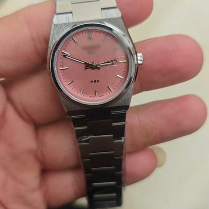 Men's Quartz Watch with Calendar and Alloy Case