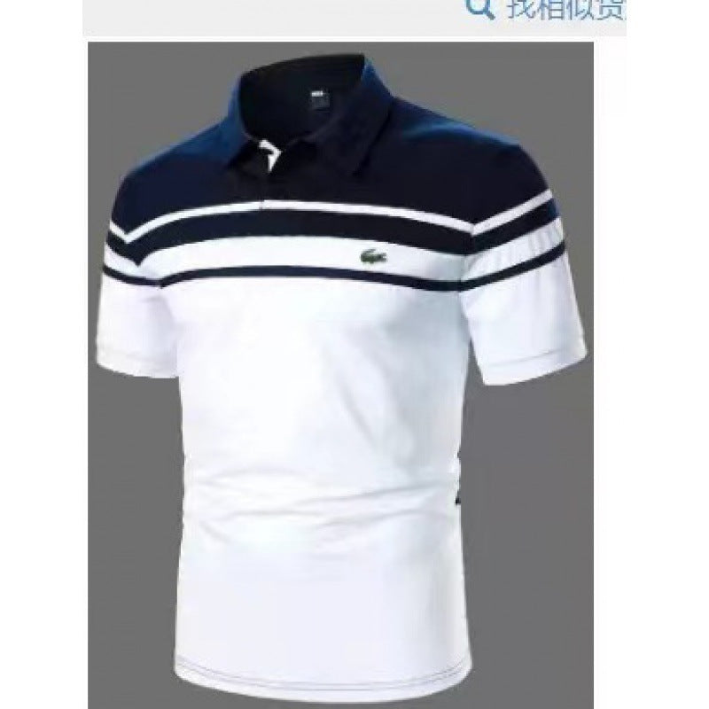 Men's Quick-Dry Polo Shirt with 3D Print