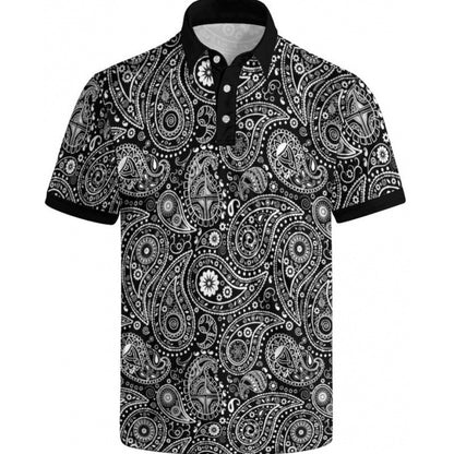 Men's Quick-Dry Polo Shirt with 3D Print