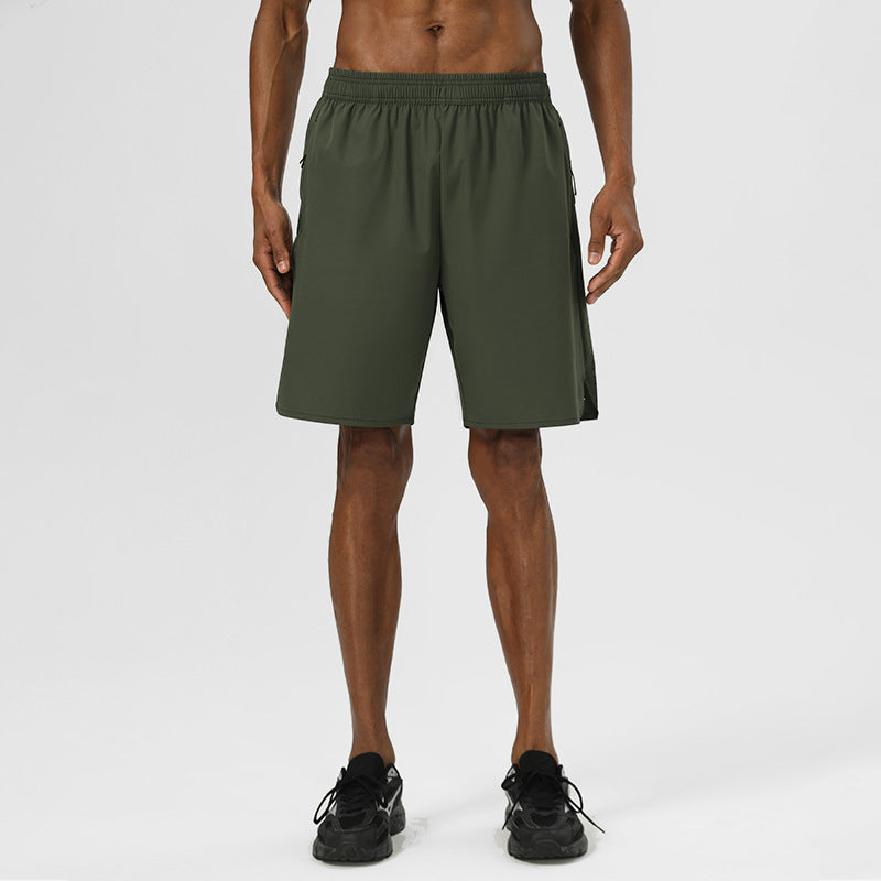 Men's Quick Dry Sports Shorts with Reflective Strip