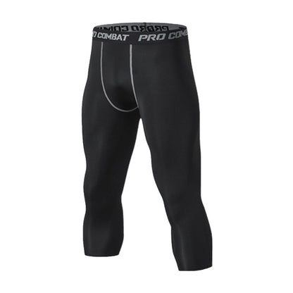 Men's Quick-Dry Sports Tight Pants for Fitness and Running