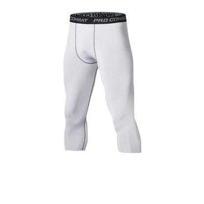 Men's Quick-Dry Sports Tight Pants for Fitness and Running