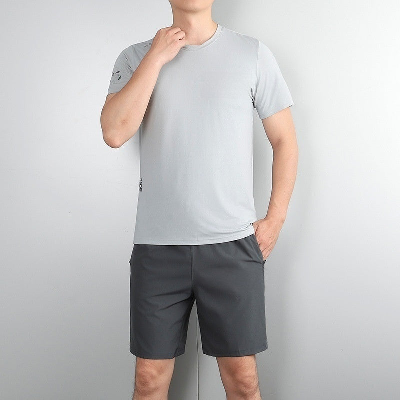 Men's Quick-Dry Training T-Shirt Shorts