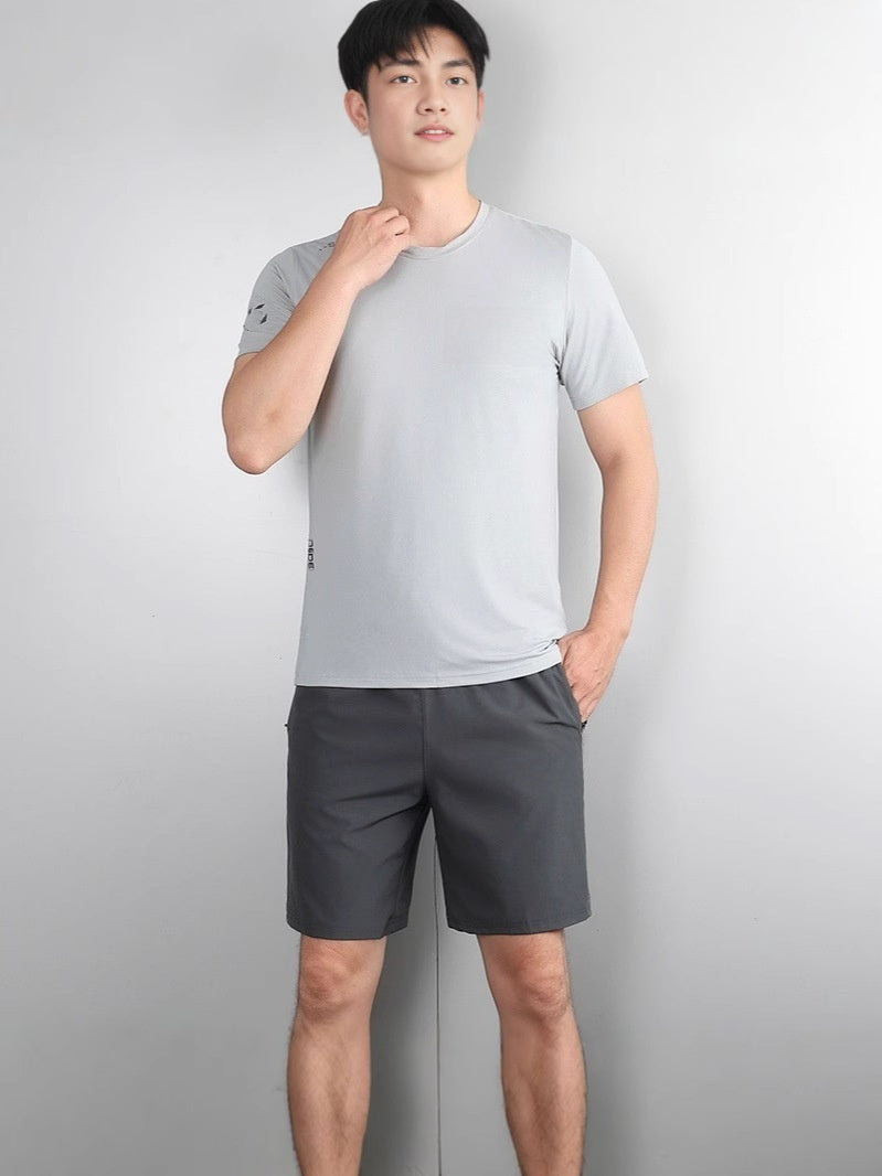 Men's Quick-Dry Training T-Shirt Shorts