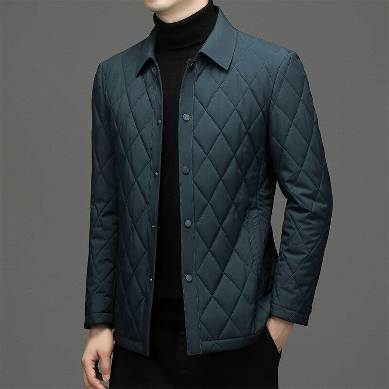 Men's Quilted Lightweight Cotton Coat