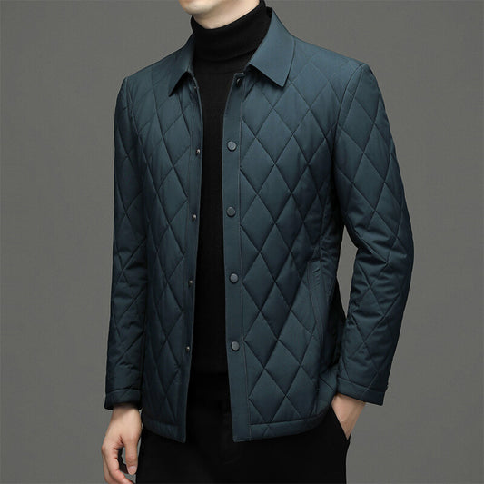Men's Quilted Lightweight Cotton Coat