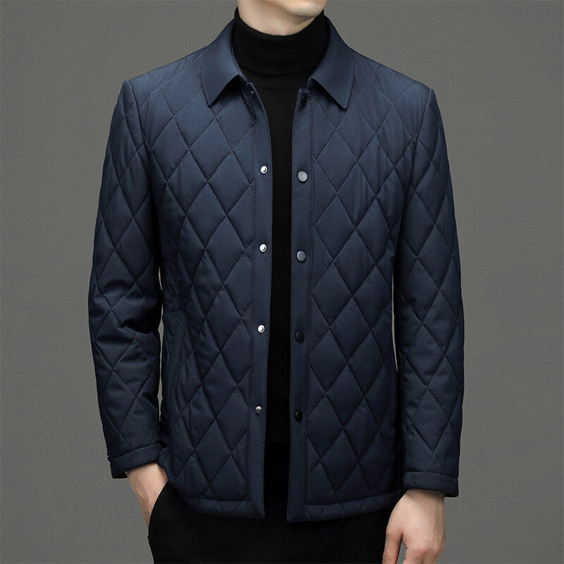 Men's Quilted Lightweight Cotton Coat