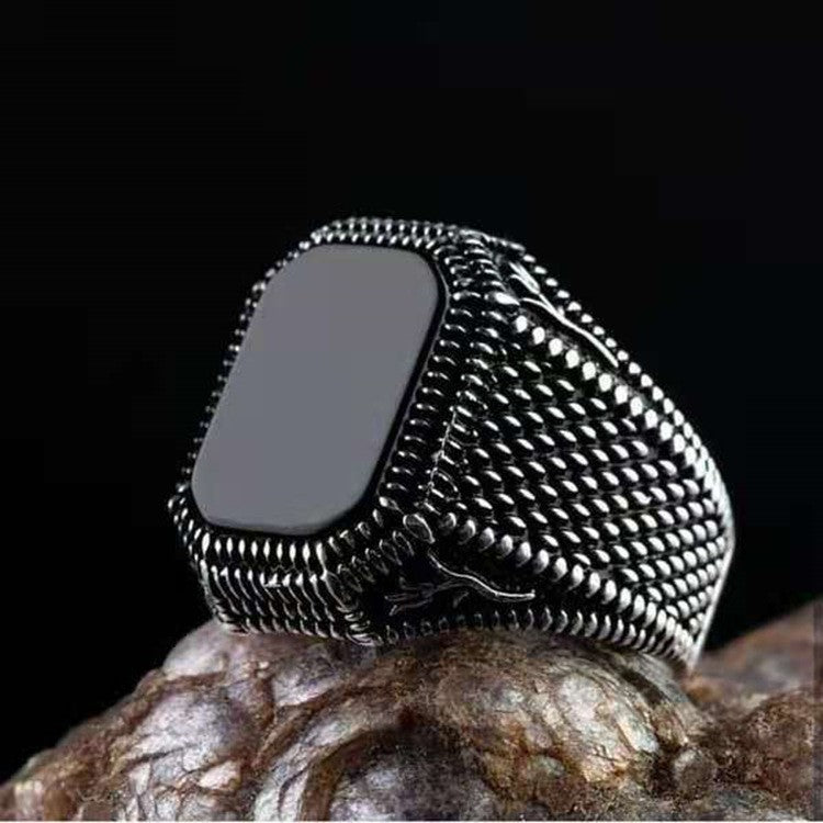 men's retro ring