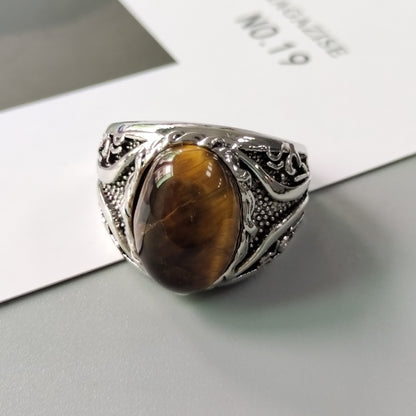 men's retro ring