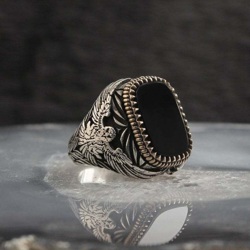 men's retro ring