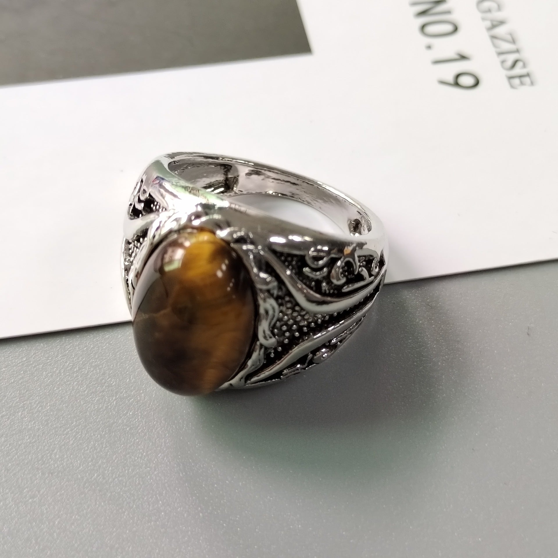 men's retro ring