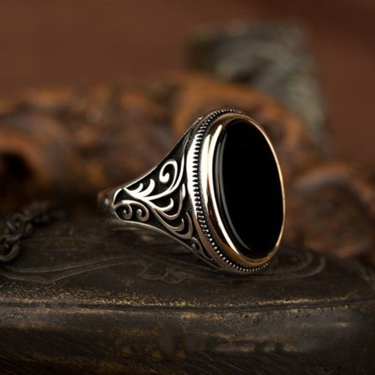 men's retro ring