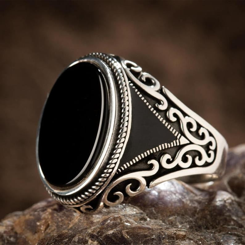 men's retro ring