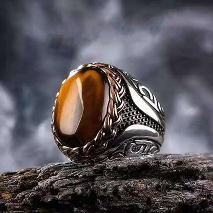 men's retro ring