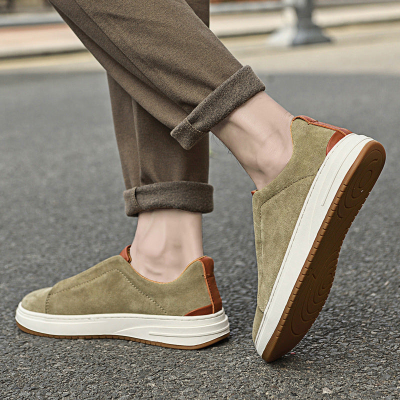 Men's Retro Suede Casual Slip-On Shoes