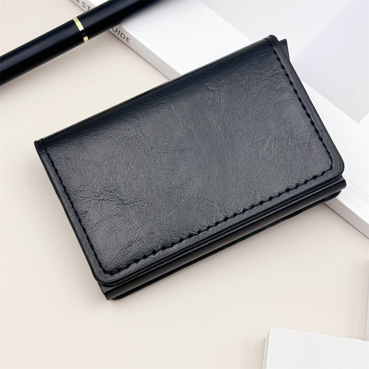 Men's RFID Blocking Carbon Fiber Aluminum Alloy Card Holder