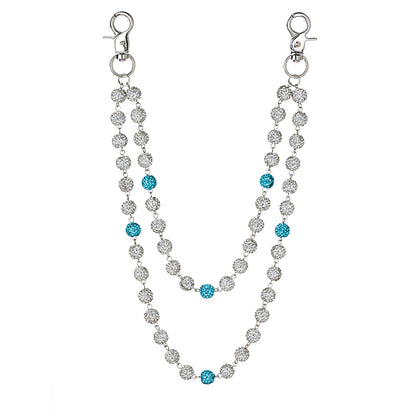 Men's Rhinestone Waist Chain
