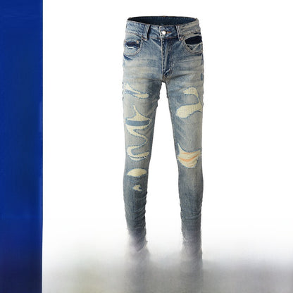 Men's ripped jeans