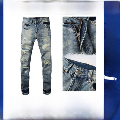 Men's ripped jeans