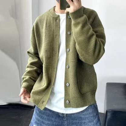 Men's Round Neck Casual Sweater