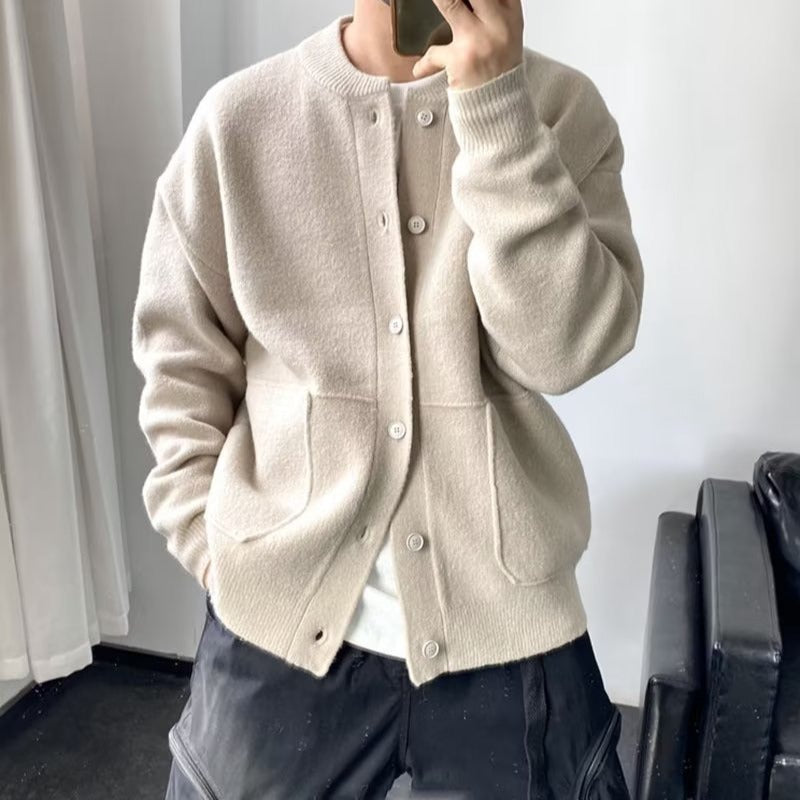 Men's Round Neck Casual Sweater