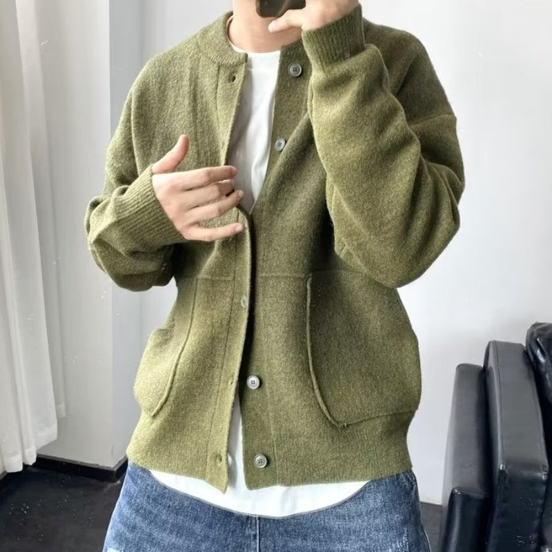 Men's Round Neck Casual Sweater