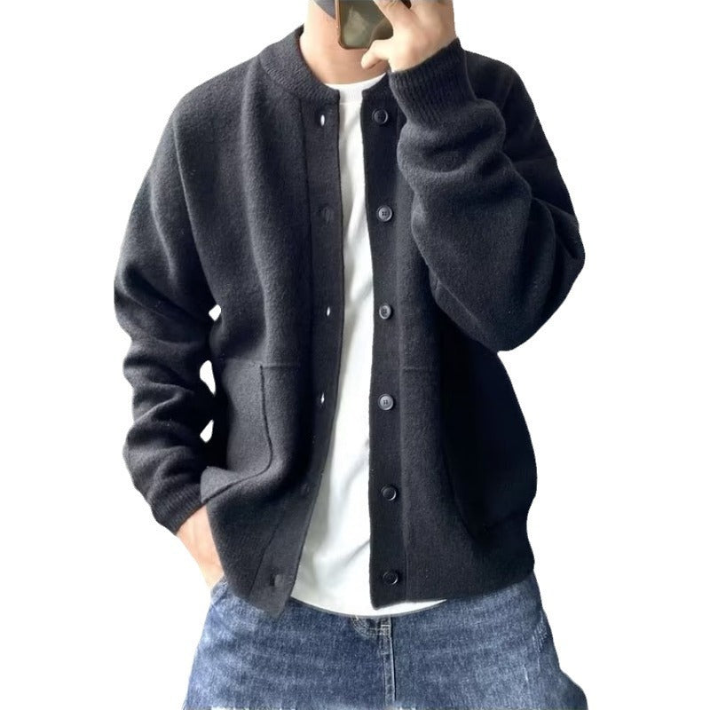 Men's Round Neck Casual Sweater