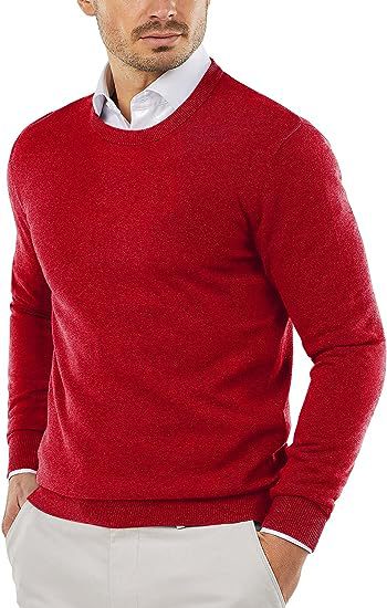Men's round-neck sweater pullover