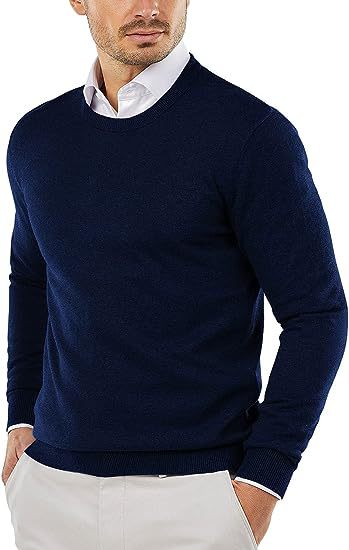 Men's round-neck sweater pullover