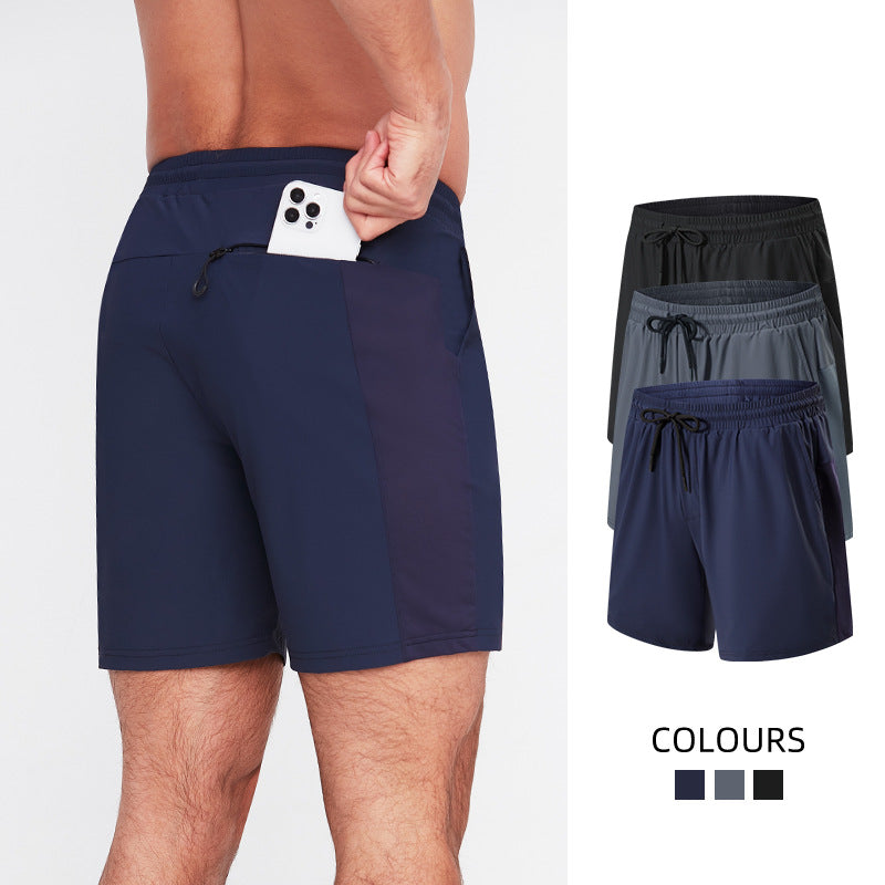 Men's seamless athletic shorts