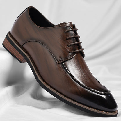 Men's Shoes Cross-Border Dropshipping Large Size New Leather Shoes Fashionable Men's Business Formal Shoes Trendy British Gentleman Shoes