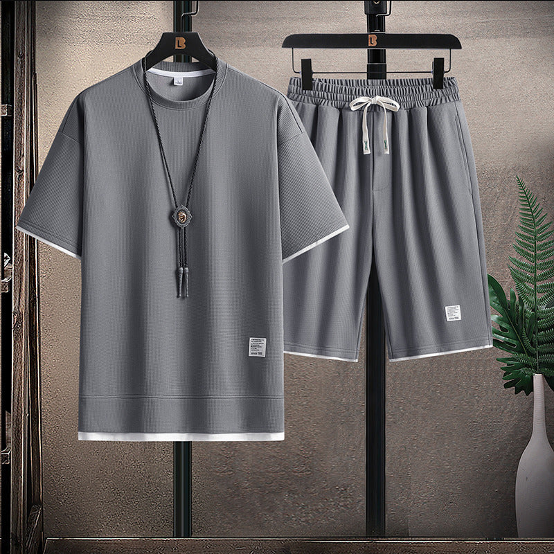 Men's Short Sleeve Sportswear Set
