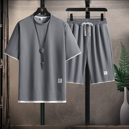 Men's Short Sleeve Sportswear Set