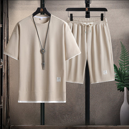 Men's Short Sleeve Sportswear Set