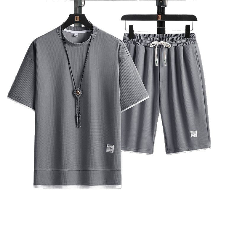Men's Short Sleeve Sportswear Set
