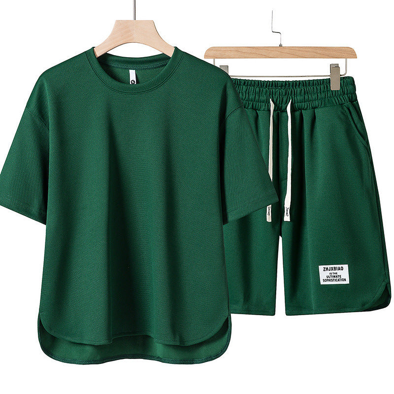 Men's Short Sleeve T-Shirt and Pants