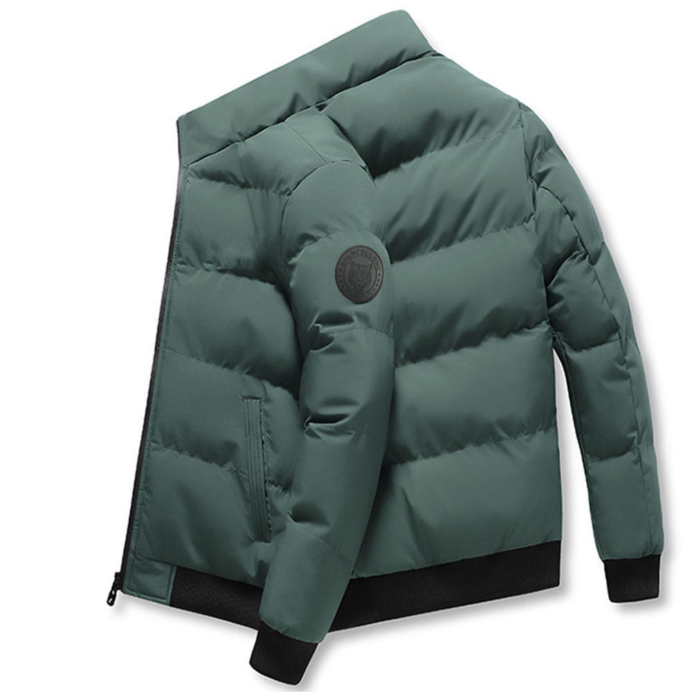 Men's short-sleeved cotton coat