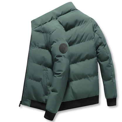 Men's short-sleeved cotton coat