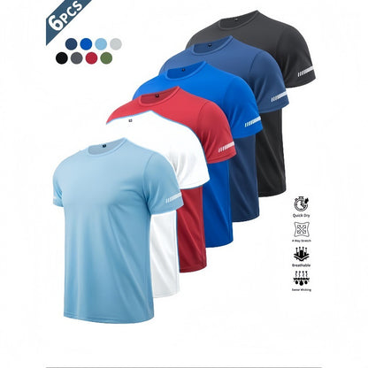 Men's short-sleeved sports T-shirt