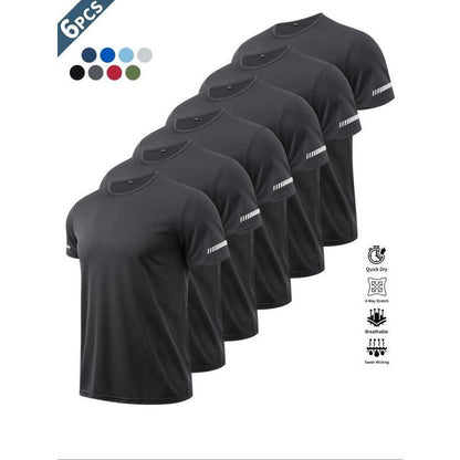 Men's short-sleeved sports T-shirt