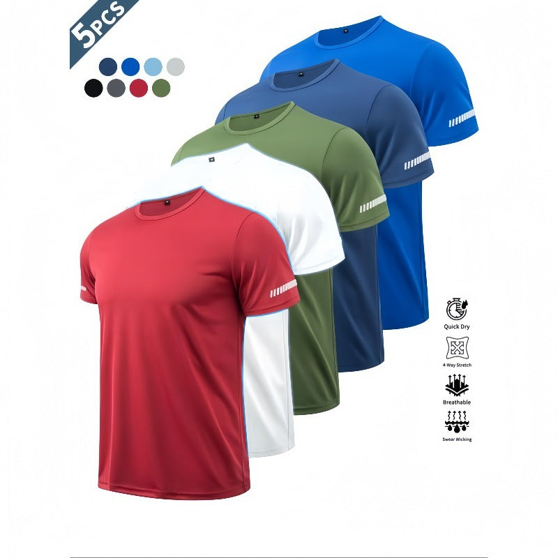 Men's short-sleeved sports T-shirt
